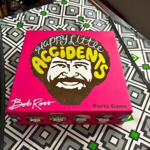 Bob Ross Happy Little Accidents Party Board Game‎ COMPLETE